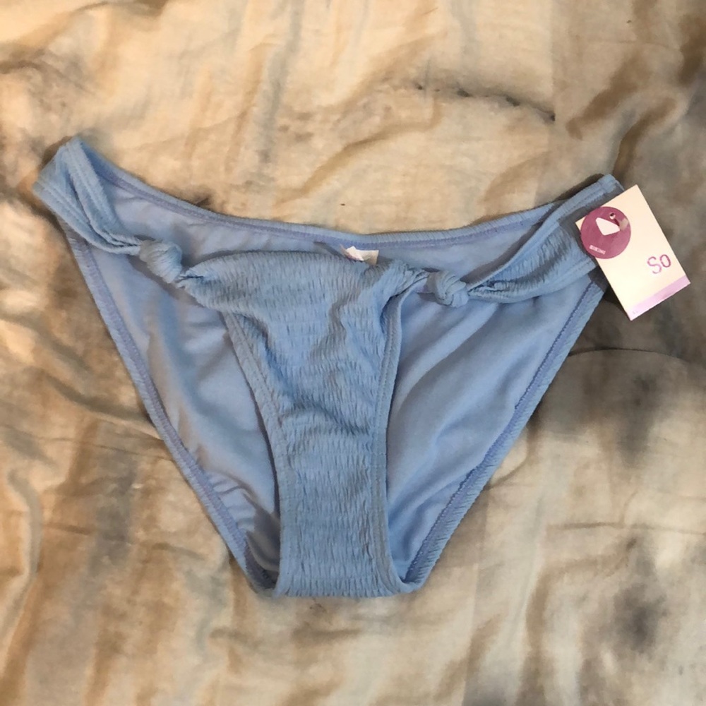 Women’s light blue bikini bottom